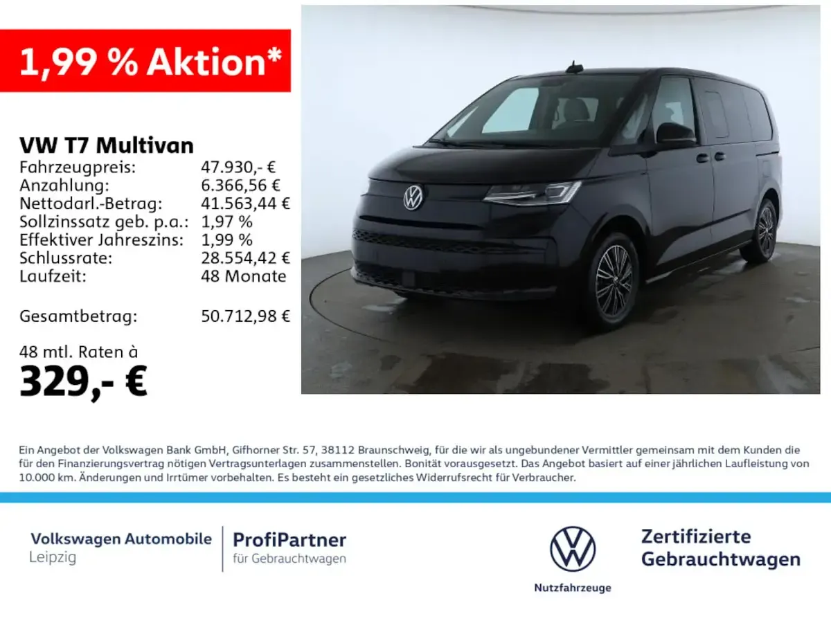 Second-hand VW Multivan Basis 150 CP (110 kW) 2025 Monovolum