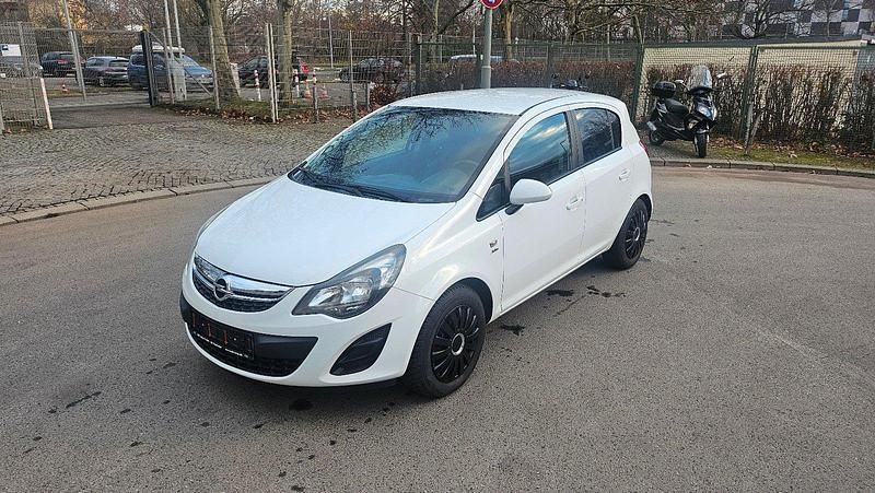 Gebraucht Opel Corsa Active 87 PS (63 kW) 2013 Weiß Kleinwagen