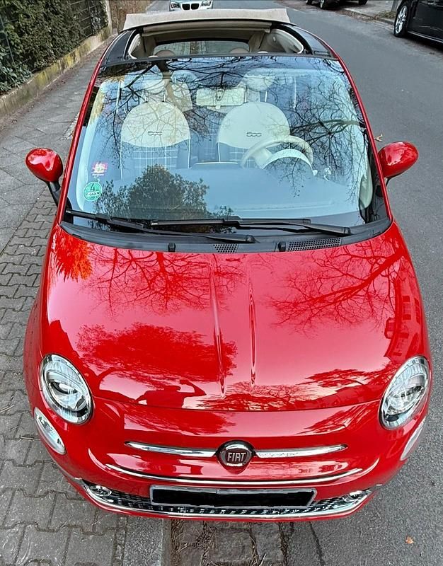 Gebraucht Fiat 500C 69 PS (50 kW) 2017 Rot Cabrio