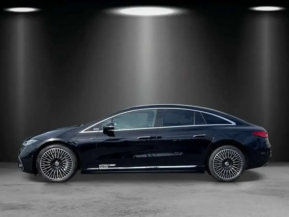 Gebraucht Mercedes EQS580 AMG 384 kW (523 PS) 2023 Obsidianschwarz Limousine