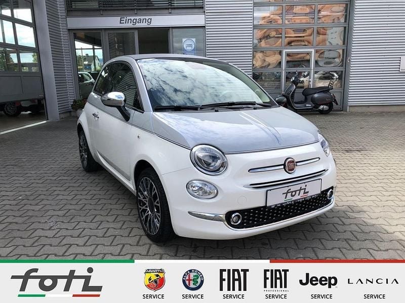 Weiß Gebraucht 2019 Fiat 500C Collezione Cabrio | 15.990 € (Fairer Preis) - Bild 1/4