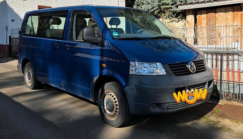 Second-hand VW T5 107 CP (78 kW) 2006 Albastru Van
