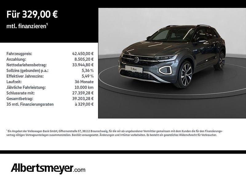 Neu VW T-Roc Style 150 PS (110 kW) 2025 Grau SUV