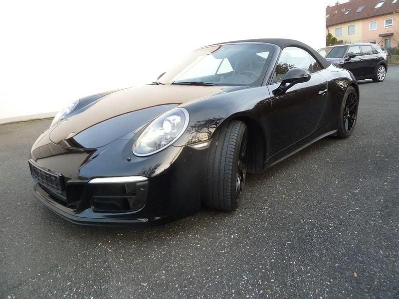 Schwarz Gebraucht 2019 Porsche 911 Carrera 4 GTS Cabrio | 109.690 € (Superpreis) - Bild 1/4