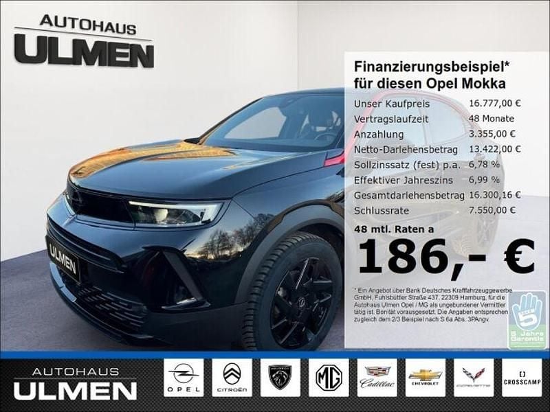 Schwarz Gebraucht 2022 Opel Mokka GS Line SUV | 16.777 € (Guter Preis) - Bild 1/4
