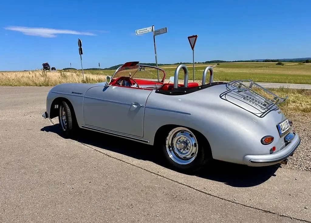 Gebraucht Porsche 356 85 PS (62 kW) 1958 Silber Cabrio