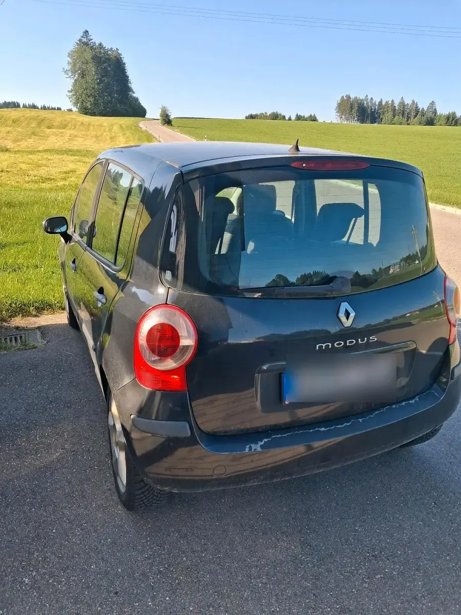 Gebraucht Renault Modus 88 PS (64 kW) 2007 Schwarz Van / Kleinbus