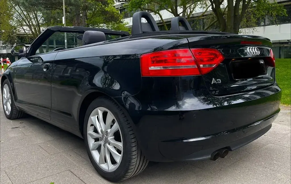 Gebraucht Audi A3 Cabriolet S-Line 125 PS (91 kW) 2012 Schwarz Cabrio
