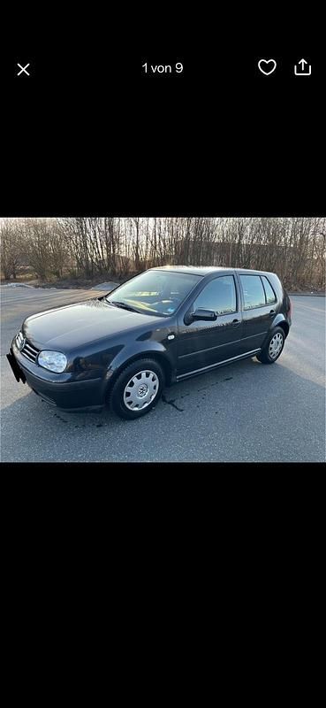 Gebraucht VW Golf IV 75 PS (55 kW) 2000 Schwarz Kleinwagen