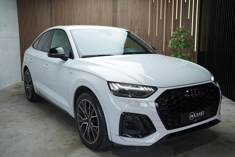 Gebraucht Audi Q5 Sportback S-Line 163 PS (119 kW) 2022 Gletscherweiß metallic SUV