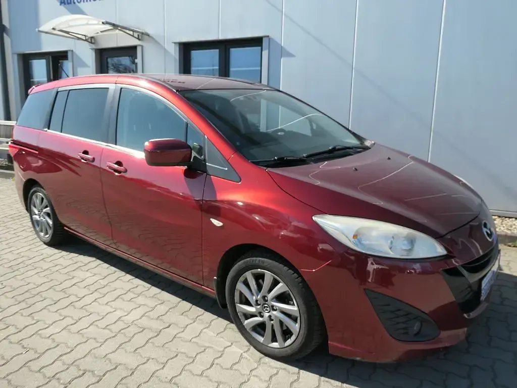 Usado Mazda 5 144 HP (105 kW) 2012 Vermelho Monovolume