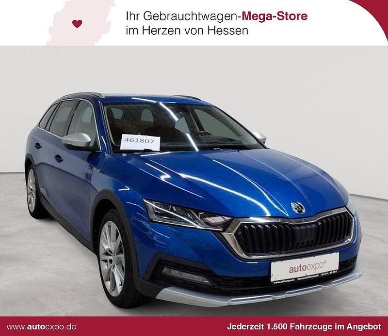 Blau Gebraucht 2022 Skoda Octavia Kombi | 26.489 € (Teuer) - Bild 1/4