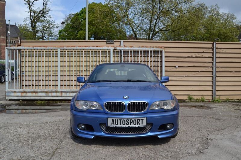 Blau Gebraucht 2003 BMW 320 Cabriolet M Sport Cabrio | 13.950 € (Teuer) - Bild 1/4