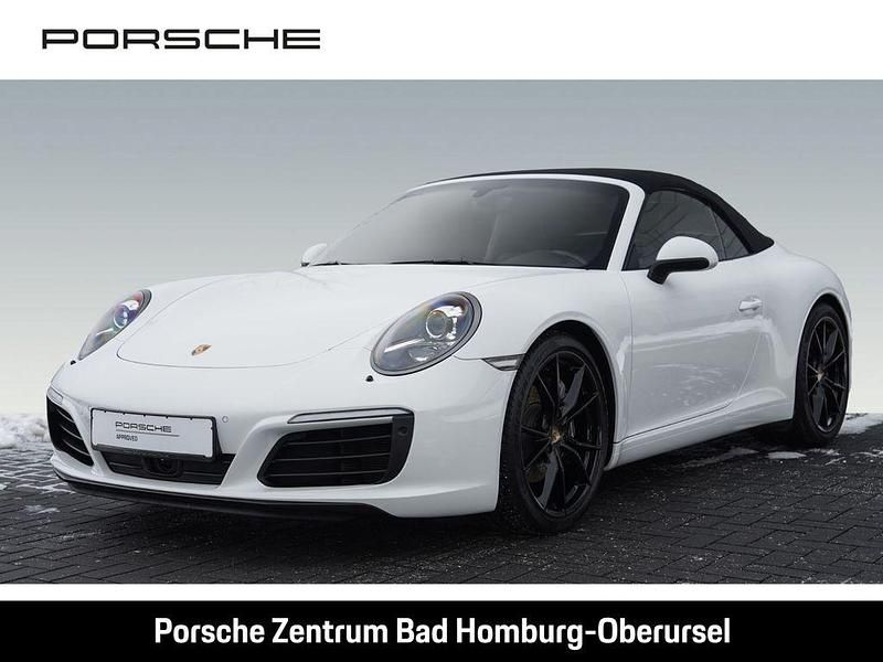 Weiß Gebraucht 2016 Porsche 911 Carrera Cabriolet Cabrio | 99.880 € (Teuer) - Bild 1/4