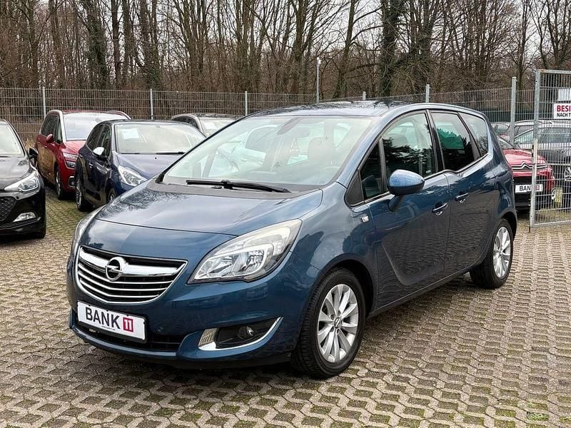 Nacht blau met Gebraucht 2017 Opel Meriva Van / Kleinbus | 7.500 € (Fairer Preis) - Bild 1/4