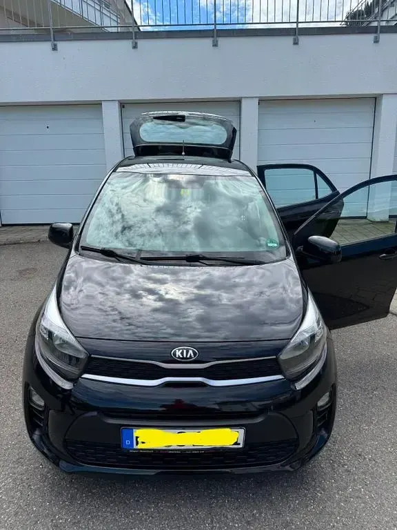 Gebraucht Kia Picanto Edition 7 84 PS (61 kW) 2018 Schwarz Kleinwagen