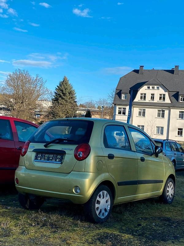 Gebraucht Chevrolet Matiz 52 PS (38 kW) 2008 Grün Kleinwagen