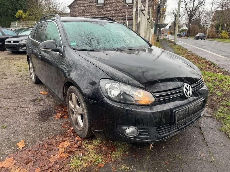 Schwarz Gebraucht 2011 VW Golf VI Comfortline Kombi | 1.999 € (Superpreis) - Bild 1/4