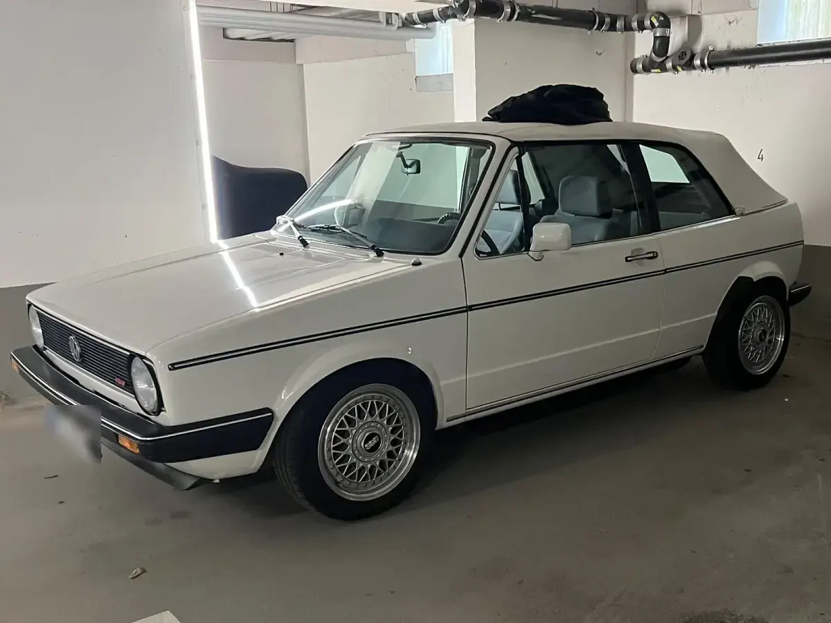 Gebraucht VW Golf Cabriolet 136 PS (100 kW) 1986 Weiß Cabrio