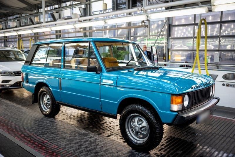 Gebraucht Land Rover Range Rover 132 PS (97 kW) 1977 Blau SUV