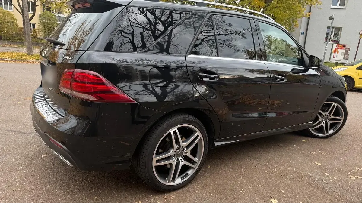 Gebraucht Mercedes GLE350 2015 Schwarz SUV