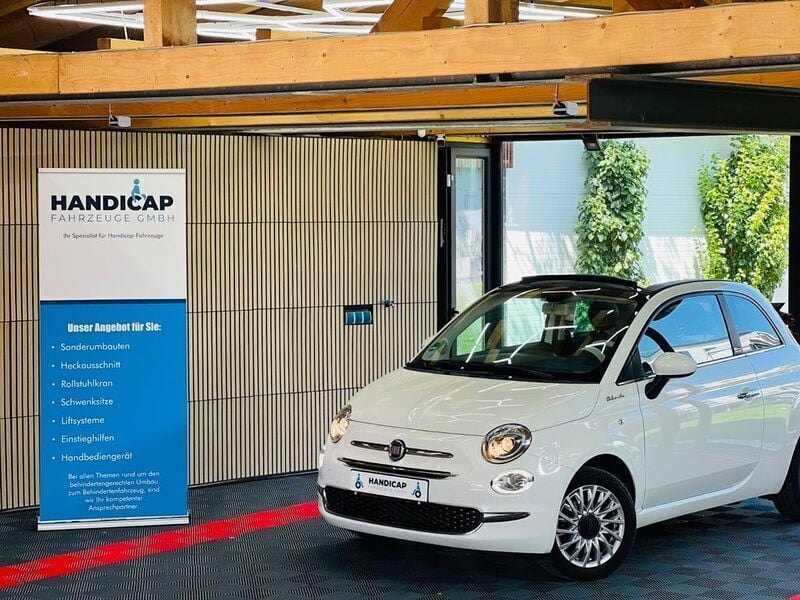 Weiß Gebraucht 2022 Fiat 500C Dolcevita Cabrio | 13.800 € (Guter Preis) - Bild 1/4