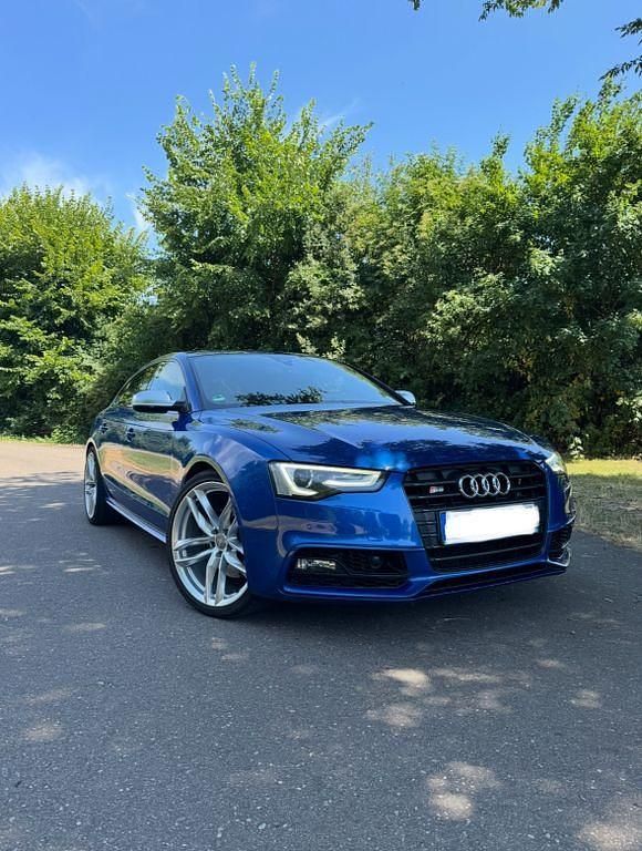 Blau Gebraucht 2015 Audi S5 Sportback Comfort Kleinwagen | 22.999 € (Superpreis) - Bild 1/4