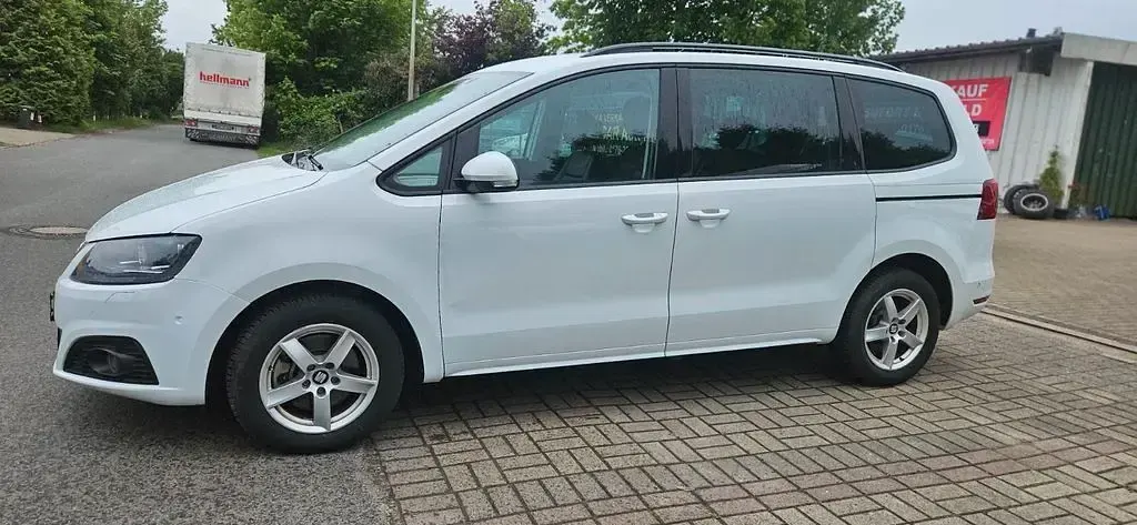 Gebraucht Seat Alhambra 150 PS (110 kW) 2018 Weiß Van / Kleinbus