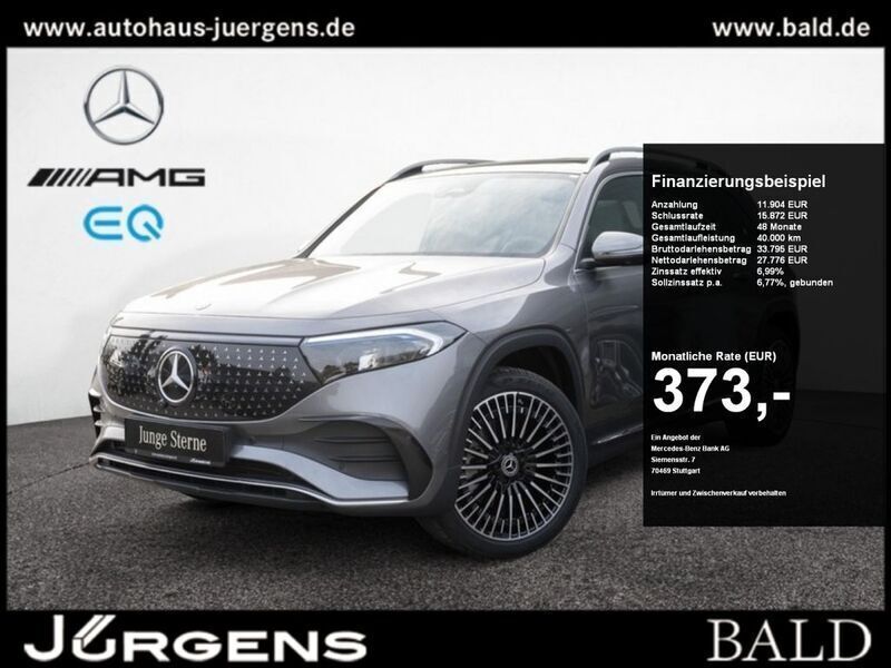 Metalliclack mountaingrau Gebraucht 2024 Mercedes EQB300 AMG SUV | 45.880 € - Bild 1/4