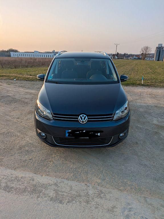 Gebraucht VW Touran Highline 140 PS (102 kW) 2015 Blau Van / Kleinbus