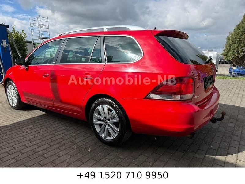 Gebraucht VW Golf VI Style 105 PS (77 kW) 2011 Rot Kleinwagen