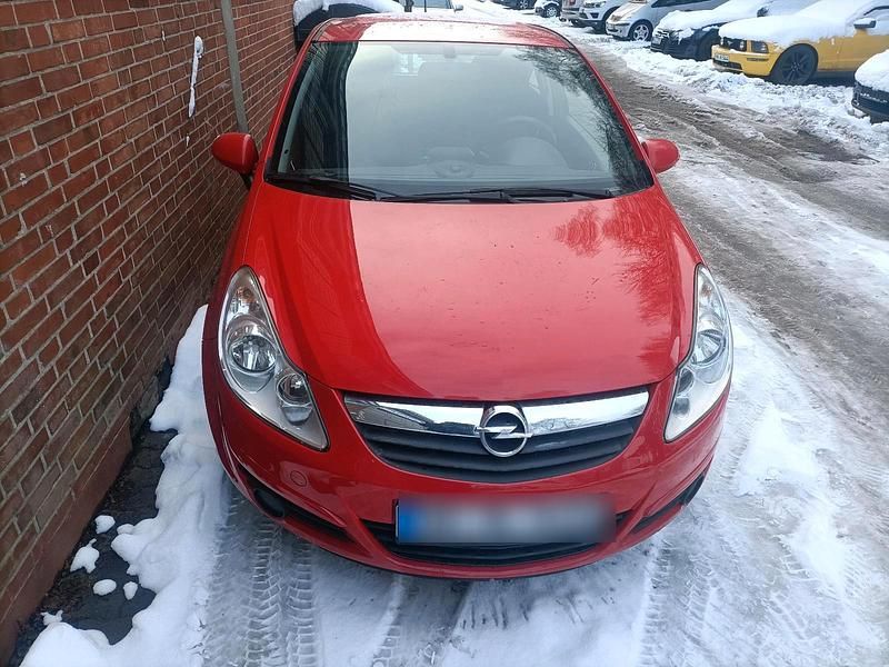 Rot Gebraucht 2008 Opel Corsa Kleinwagen | 2.600 € - Bild 1/4