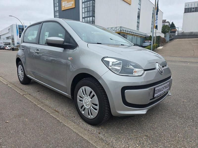 Silber Gebraucht 2014 VW up! move up! Kleinwagen | 7.990 € (Etwas zu teuer) - Bild 1/4