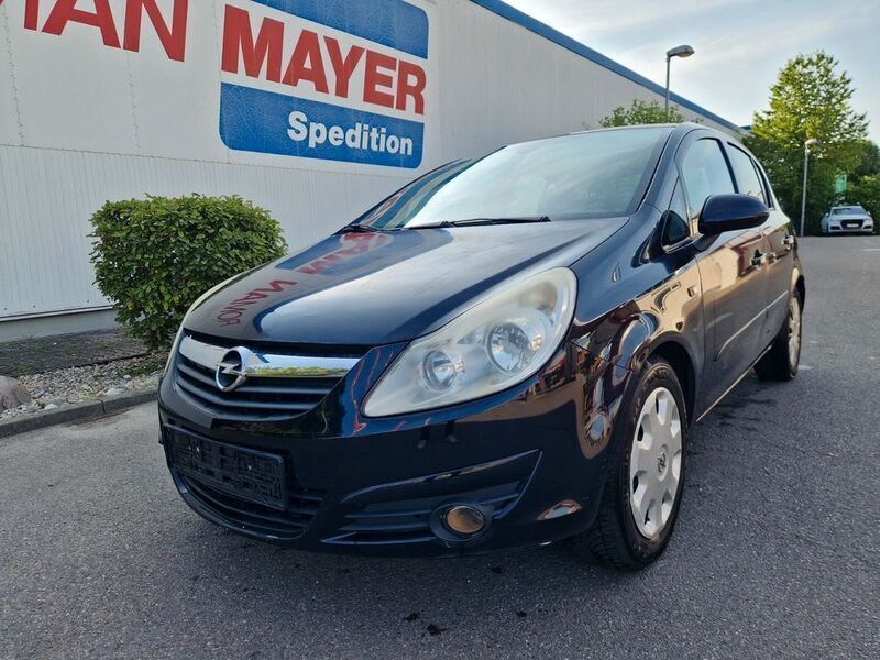 Schwarz Gebraucht 2007 Opel Corsa Cosmo Limousine | 950 € (Guter Preis) - Bild 1/4