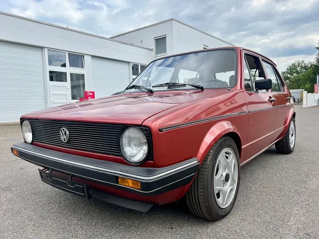 Brugt VW Golf I 69 HK (50 kW) 1980 Rød Hatchback