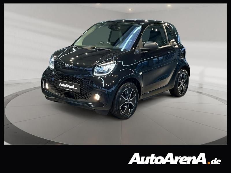 Schwarz Gebraucht 2021 Smart ForTwo Electric Drive Exclusive Coupé | 11.959 € (Fairer Preis) - Bild 1/4