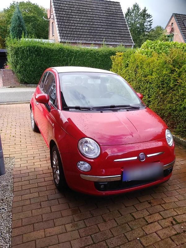 Rot Gebraucht 2012 Fiat 500 Cabrio | 3.900 € (Superpreis) - Bild 1/4