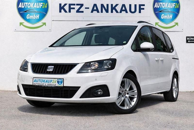 Gebraucht Seat Alhambra Style 140 PS (102 kW) 2014 Weiß Van / Kleinbus