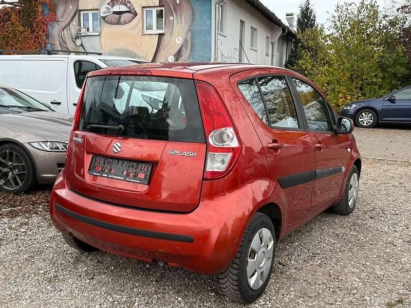 Second-hand Suzuki Splash Basic 65 CP (47 kW) 2009 Portocaliu Hatchback