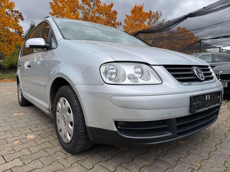 Reflexsilber metallic Gebraucht 2006 VW Touran Conceptline Van / Kleinbus | 1.700 € (Guter Preis) - Bild 1/4