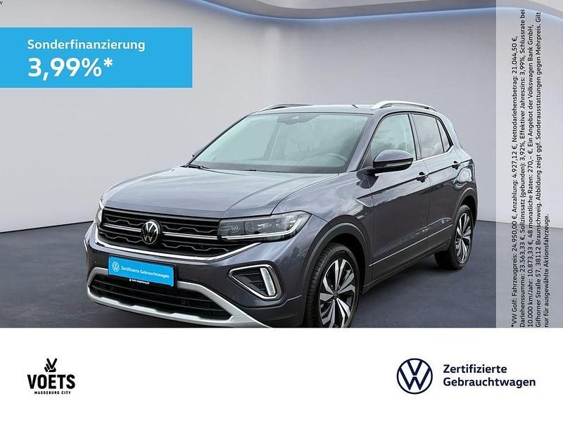 Grau Gebraucht 2024 VW T-Cross Style SUV | 23.795 € (Fairer Preis) - Bild 1/4