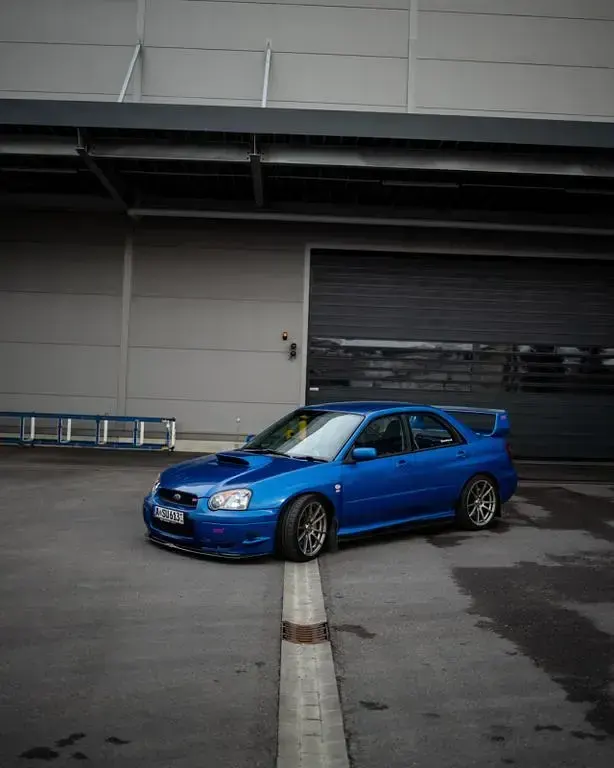 Käytetty Subaru Impreza 265 HP (194 kW) 2003 Sininen Sedan
