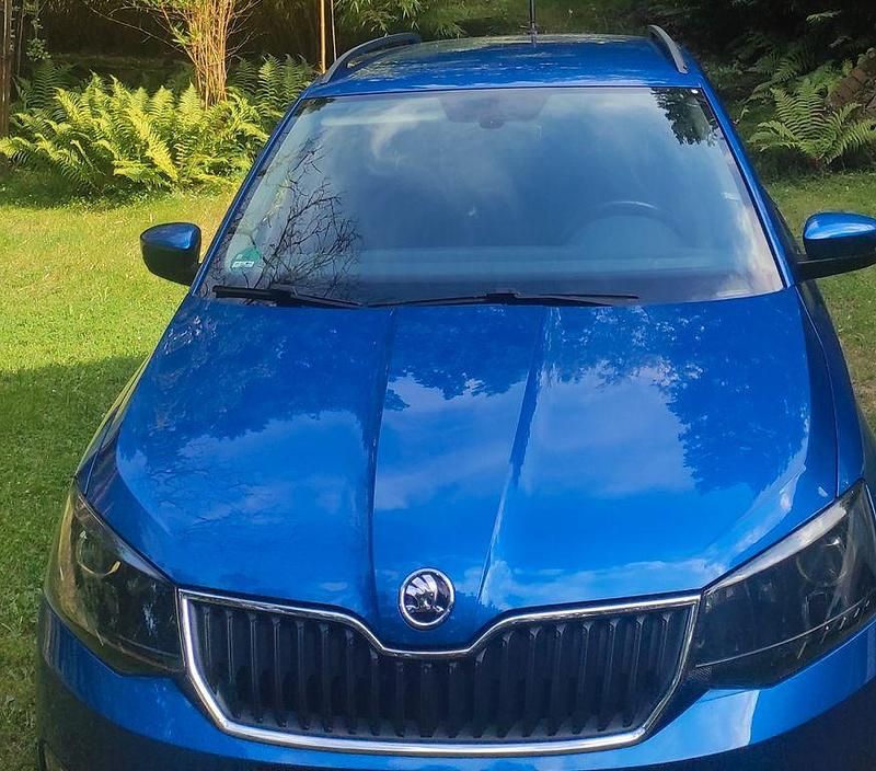 Blau Gebraucht 2015 Skoda Fabia Kombi | 9.889 € (Fairer Preis) - Bild 1/4