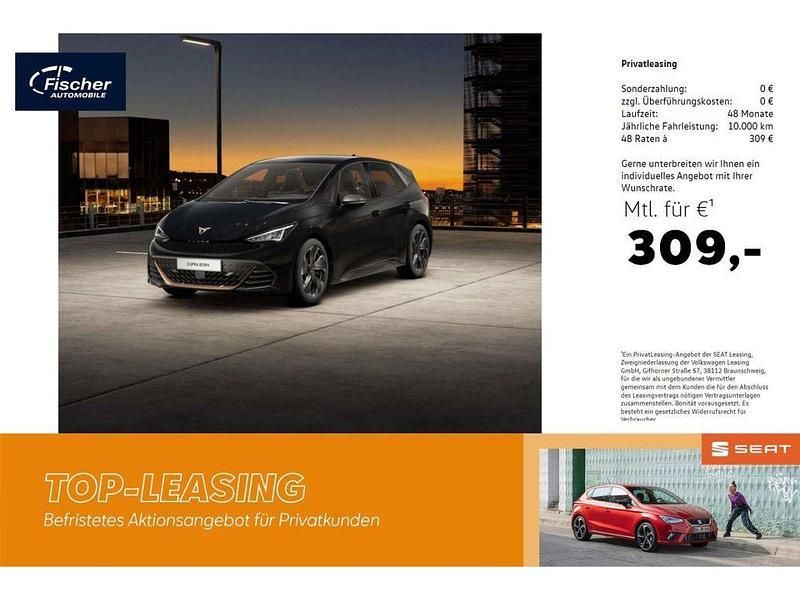 Mythosschwarz Gebraucht 2024 Cupra Born Kleinwagen | 33.980 € (Guter Preis) - Bild 1/4