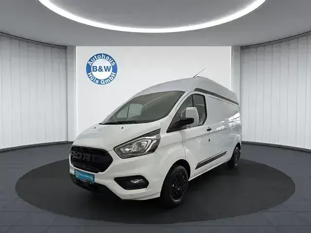 Gebraucht Ford Transit Custom 131 PS (96 kW) 2021 Frostweiß Van / Kleinbus