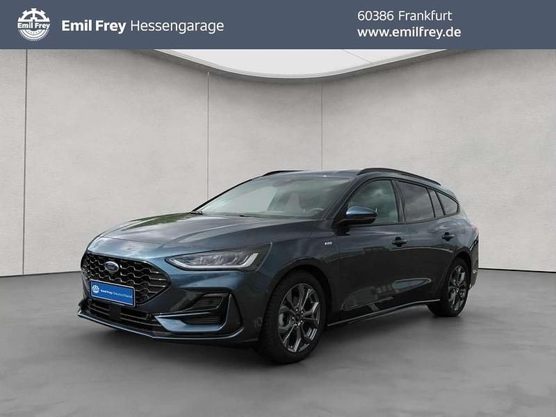 Gebraucht Ford Focus ST-Line X 125 PS (91 kW) 2023 Chrome blue metallic Kombi