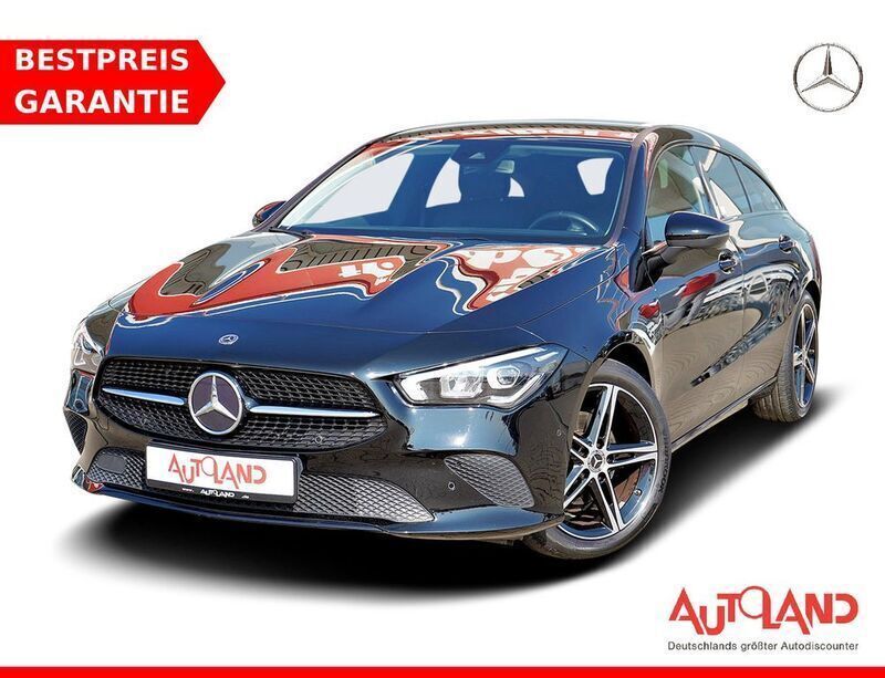 Schwarz Gebraucht 2020 Mercedes CLA180 Shooting Brake Progressive Kombi | 24.950 € (Fairer Preis) - Bild 1/4
