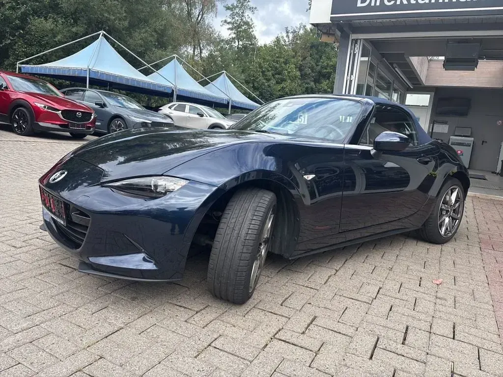 Gebraucht Mazda MX5 184 PS (135 kW) 2022 Blau Cabrio