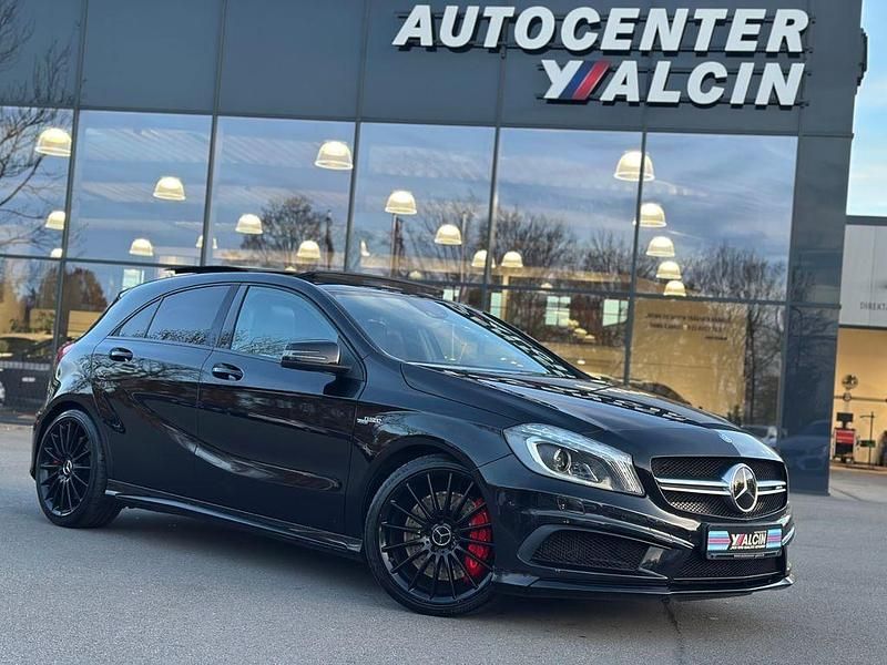 Schwarz Gebraucht 2015 Mercedes A45 AMG AMG Limousine | 24.890 € (Fairer Preis) - Bild 1/4