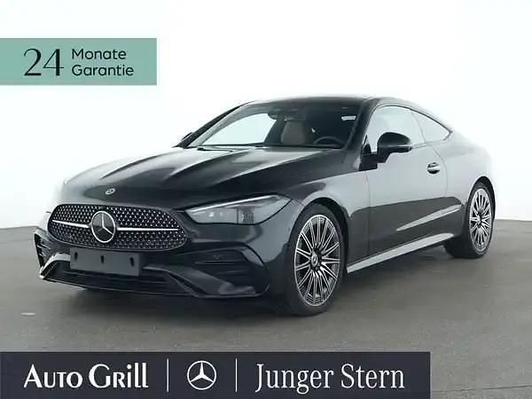 Obsidianschwarz metallic Gebraucht 2024 Mercedes CLE450 Coupé | 66.750 € - Bild 1/4